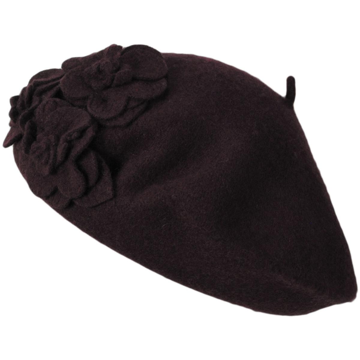 San Diego Hat Company | Fleur Wool Beret