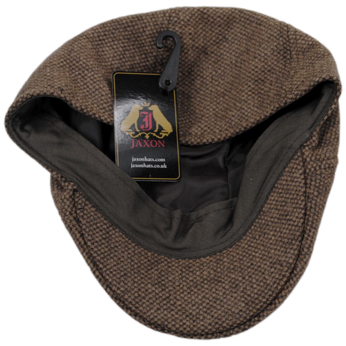 Jaxon Hats | Wholesale Luthor Wool Blend Duckbill Cap B2B Pre-Pack | B2B167744 | under | TAN/BROWN