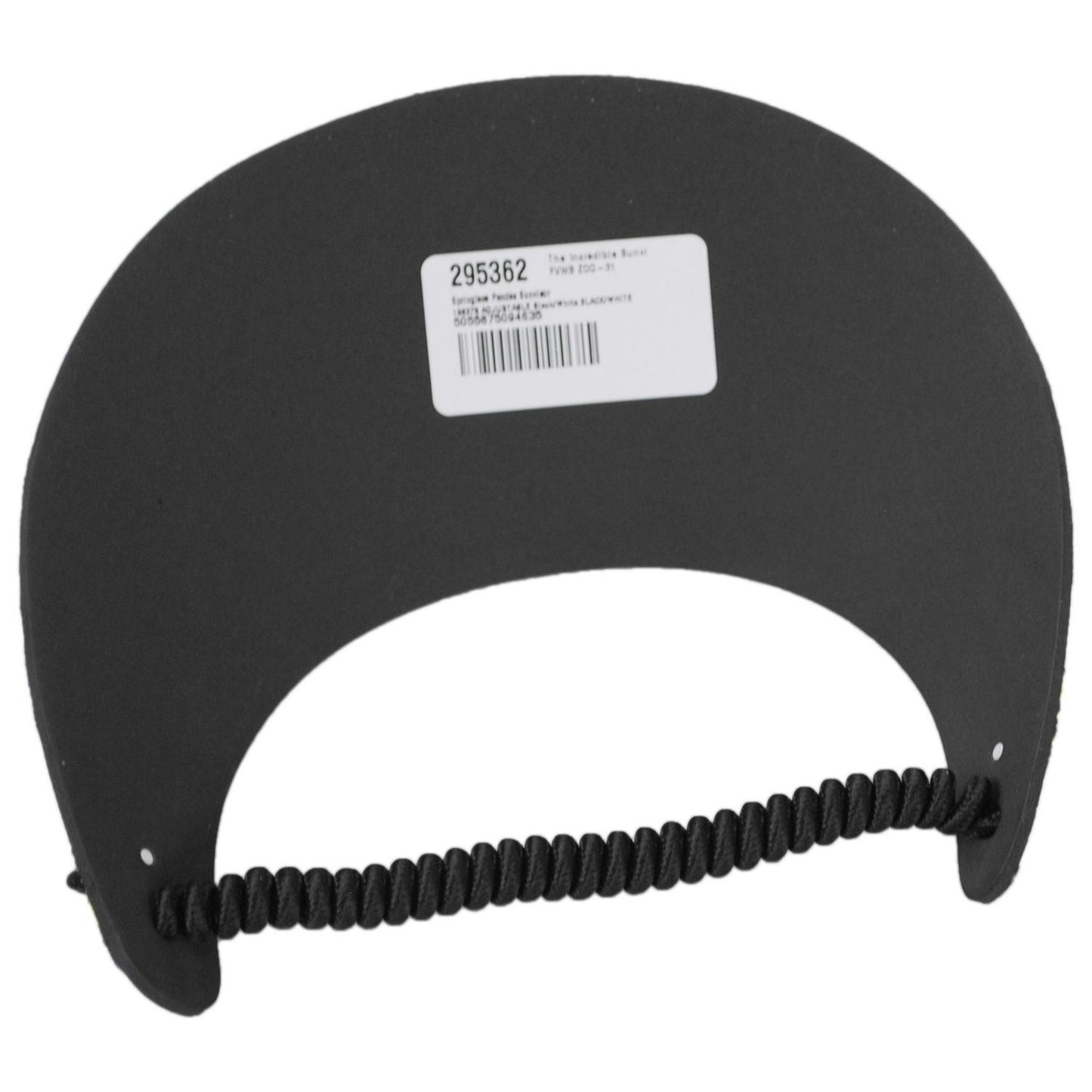 The Incredible Sunvisor | Springlace Pandas Sunvisor | 196376 | under | BLACK/WHITE