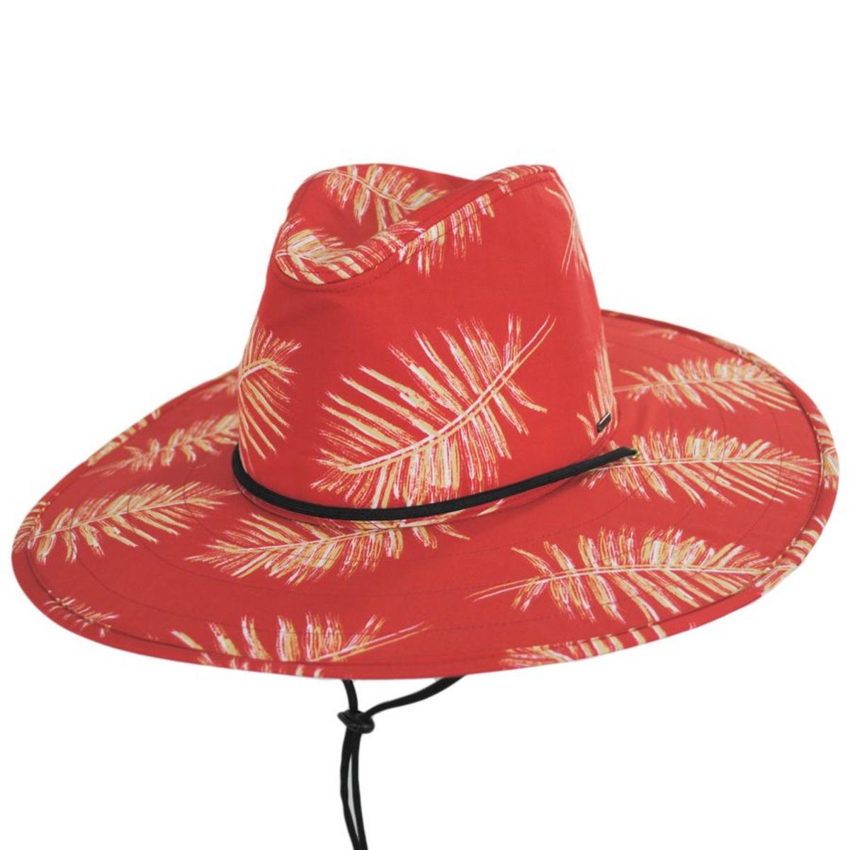 BRIXTON HATS | Field Cotton Aussie Sun Hat | 402613 | lead | ALOHA RED
