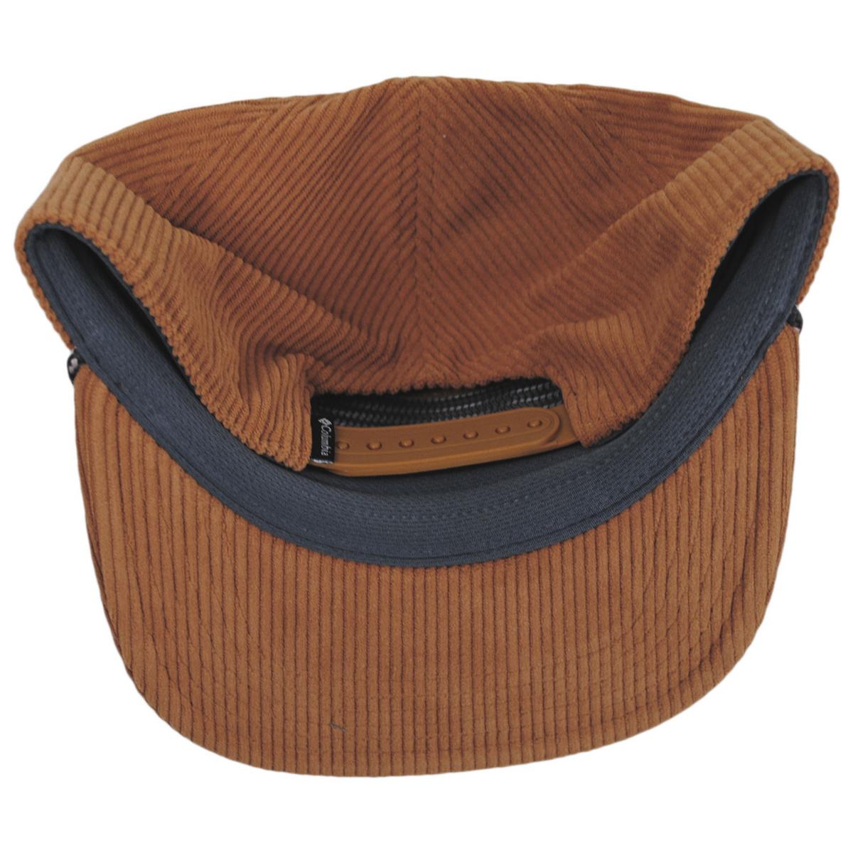 Columbia Sportswear | Packsaddle Corduroy Snapback Baseball Cap | 400095 | under | CAMEL BROWN