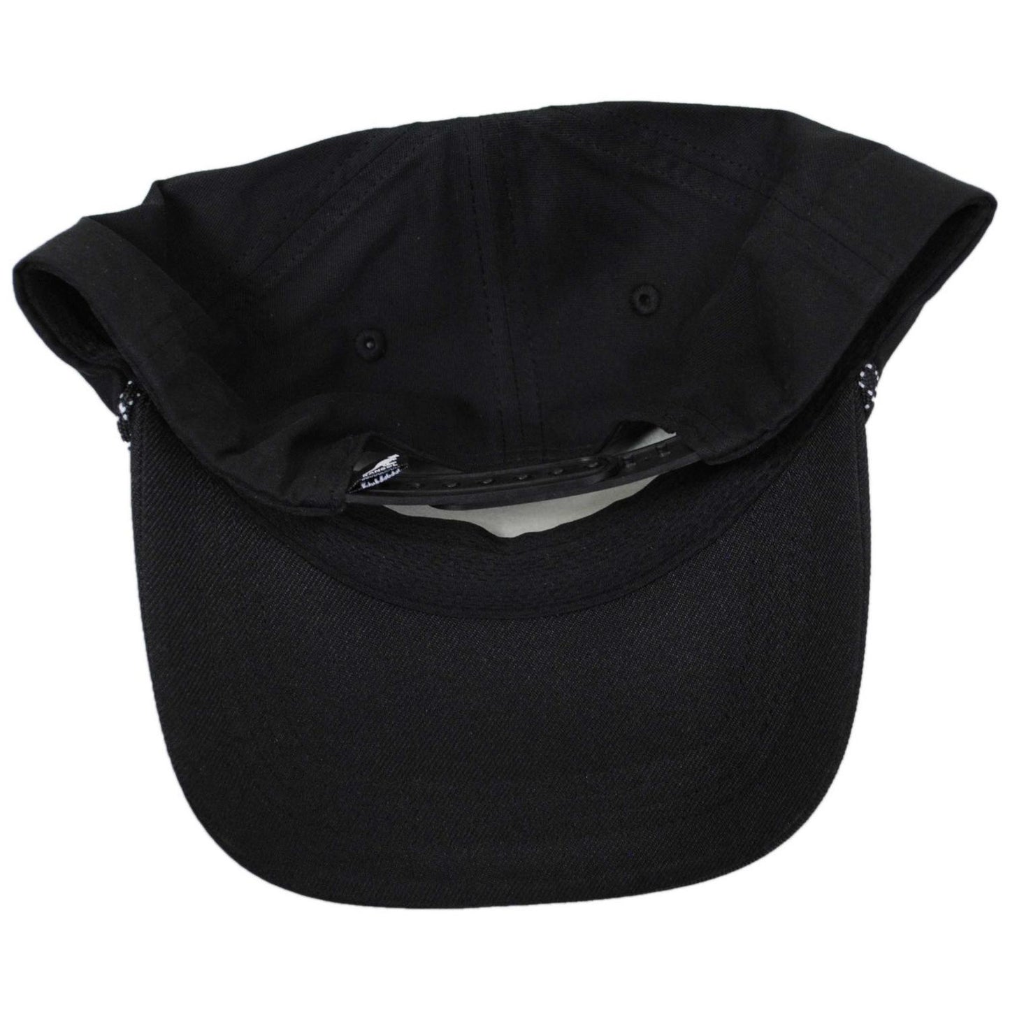 Kangol | Kangolf Cotton Blend Snapback Baseball Cap | 201143 | under | BLACK