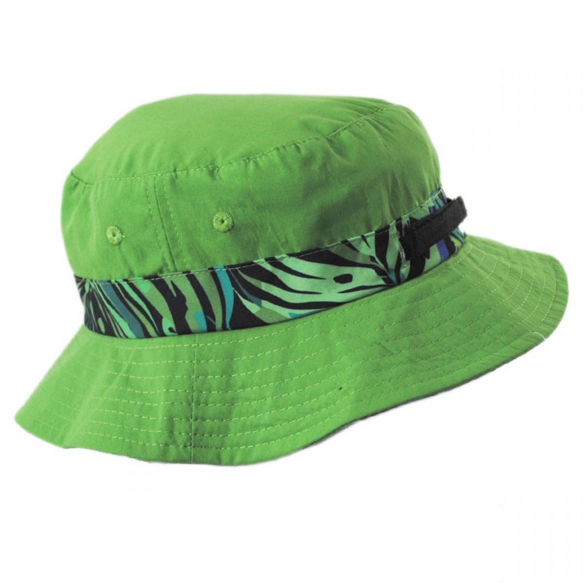 Scala | Kid's Tapir Microfiber Bucket Hat | 508383 | profile | LIME