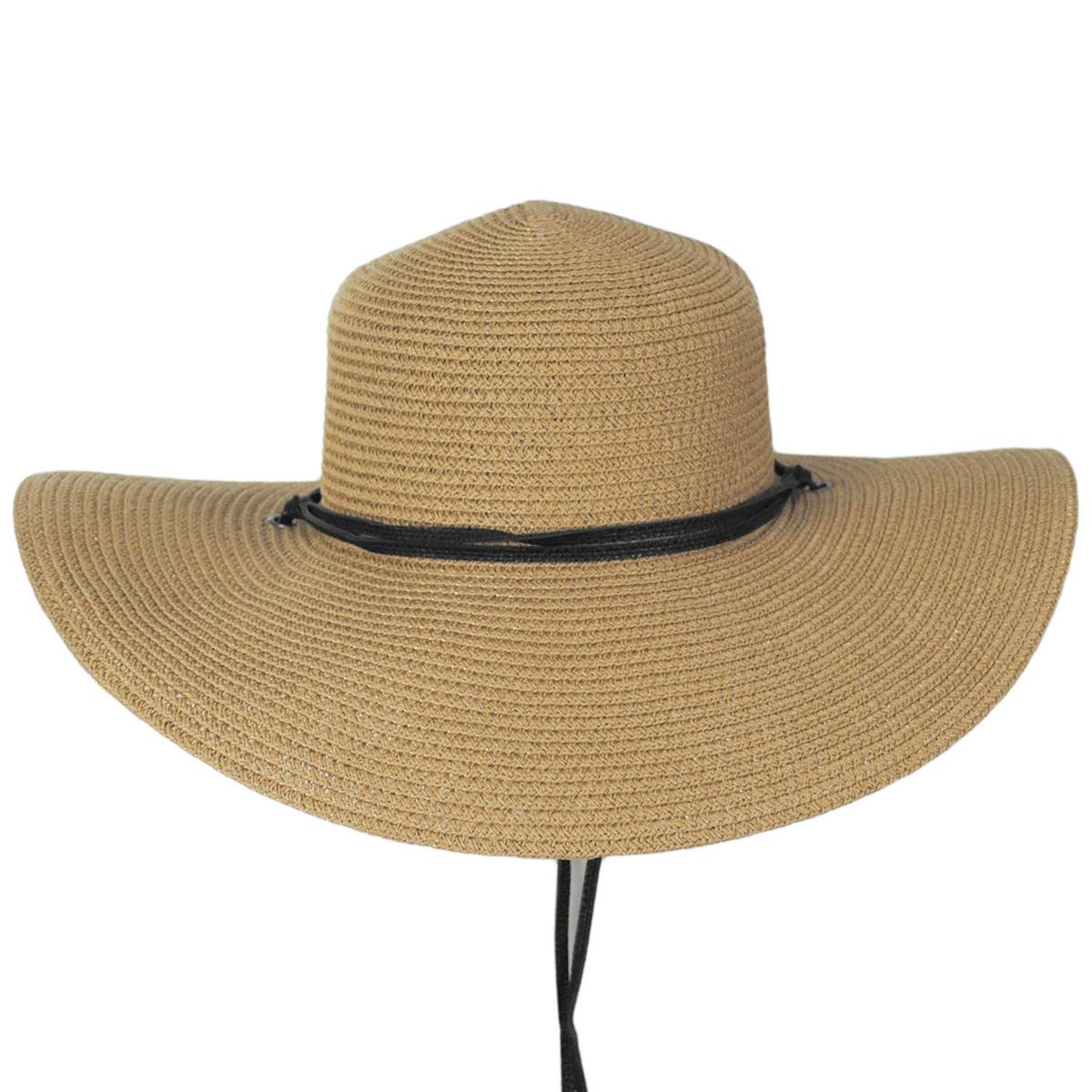 Columbia Sportswear | Global Adventure Packable Toyo Straw Blend Sun Hat | 108106 | front | SOLID STRAW