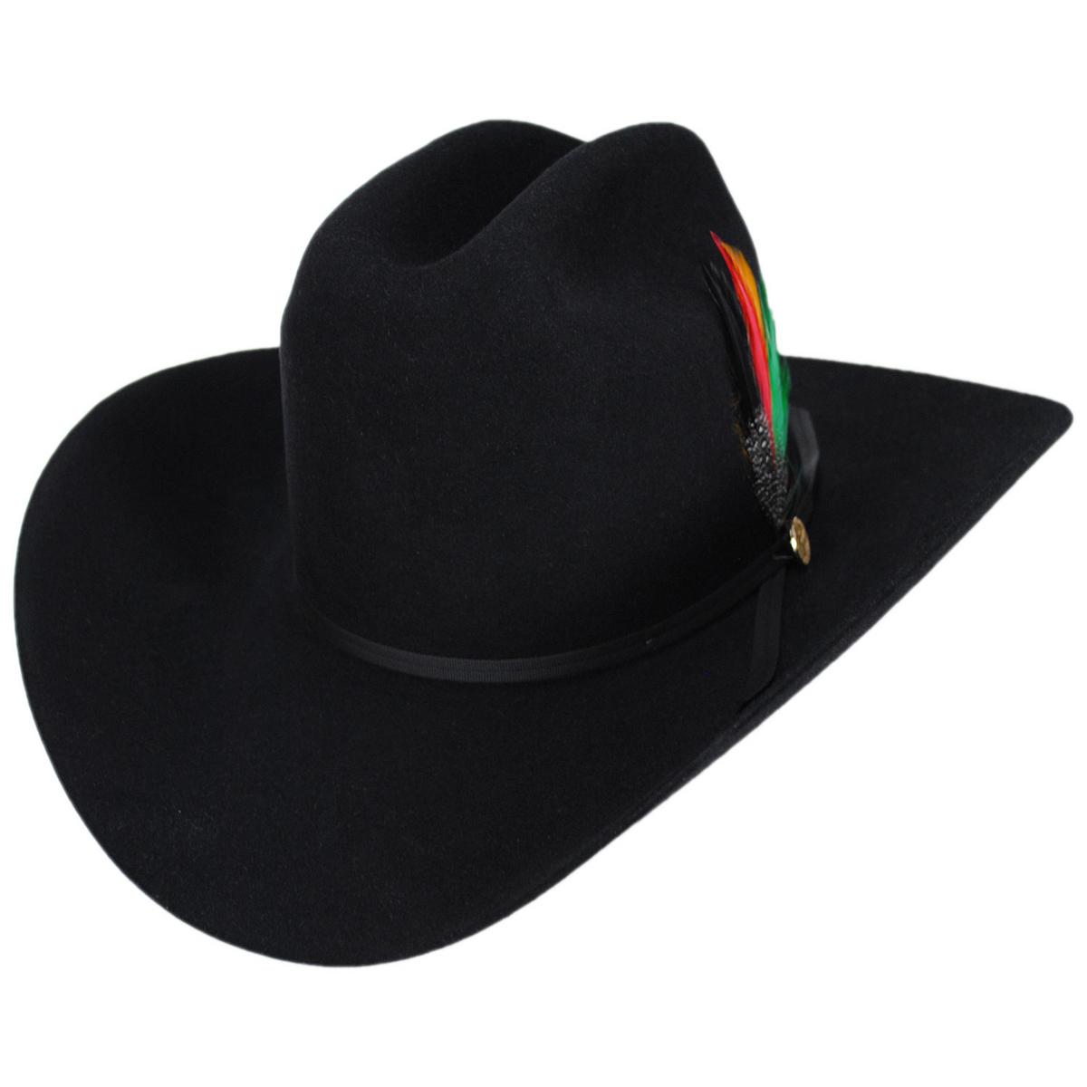 Stetson | The Rancher 160th Edition 6X Fur Felt Western Hat | 130753 | lead | BLACK