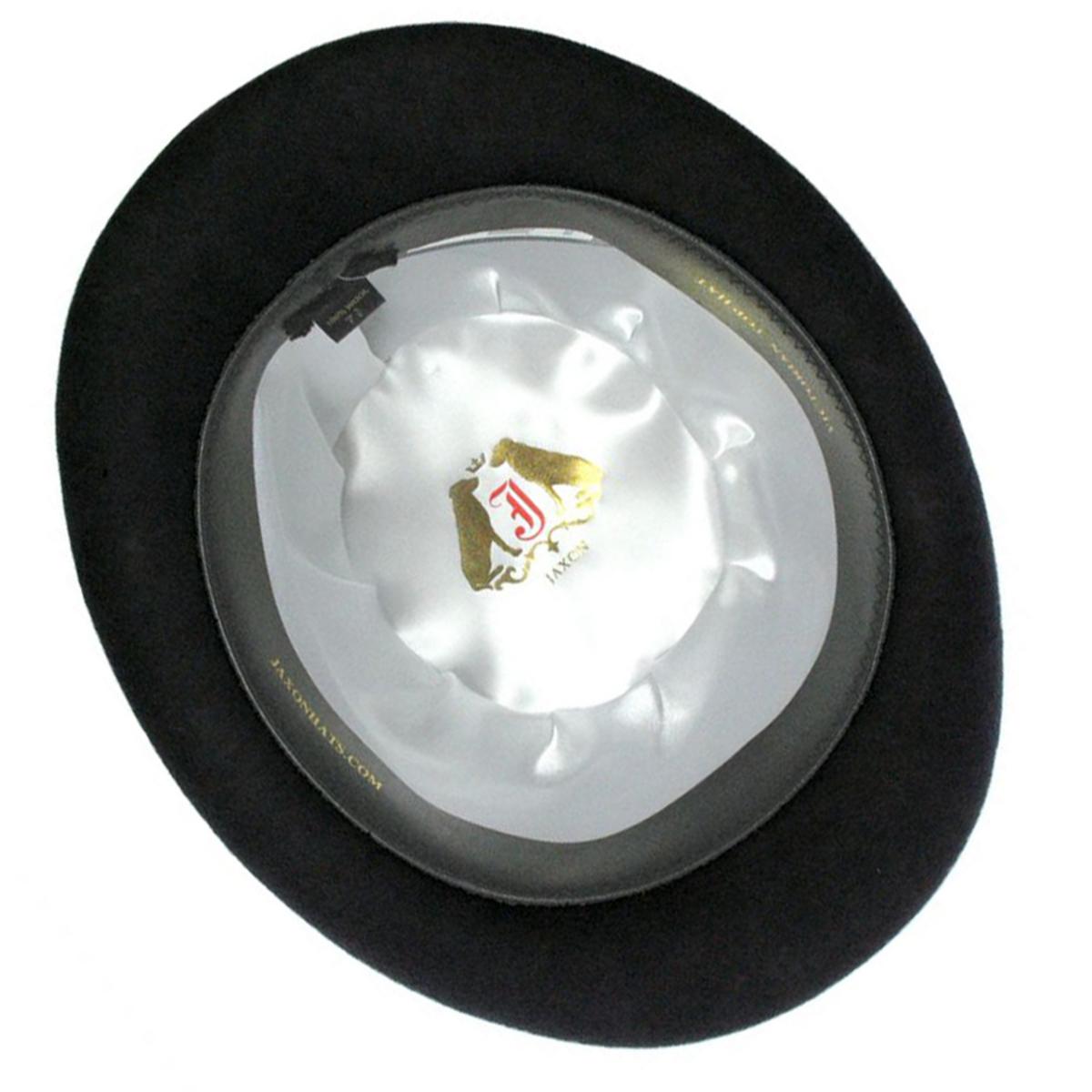 Jaxon Hats | Wholesale Victorian Wool Felt Top Hat B2B Pre-Pack | B2B193900 | under | BLACK