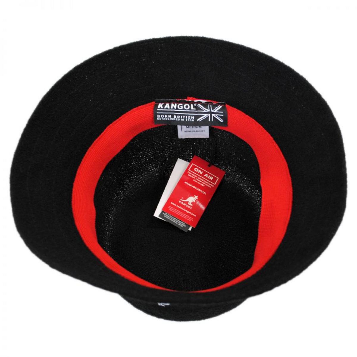 Kangol | Bermuda Bucket Hat | 185716 | under | BLACK