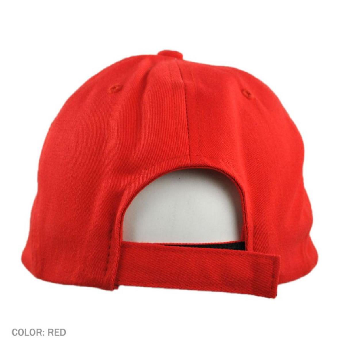 Village Hat Shop | Marines Snapback Baseball Cap | 222436 | front | RED