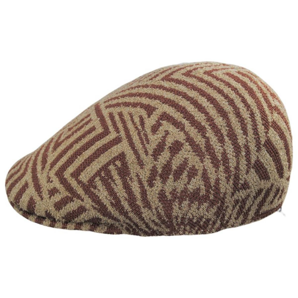 Kangol | Virtual Grid 507 Ivy Cap | 161014 | profile | MAHOGANY/OAT