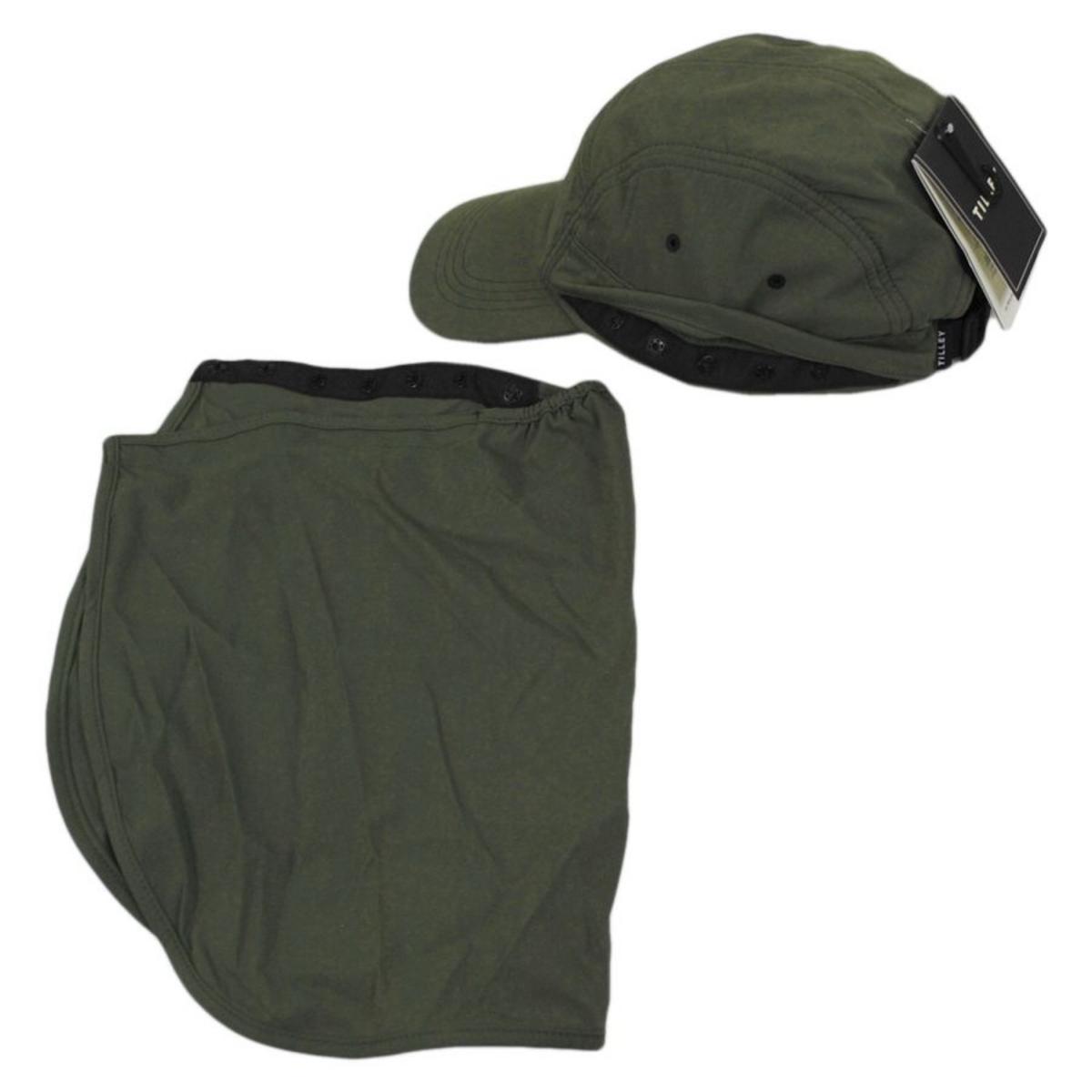 Tilley Endurables | Ultralight DWR Sunshield Neck Flap Baseball Cap | 400844 | under | OLIVE