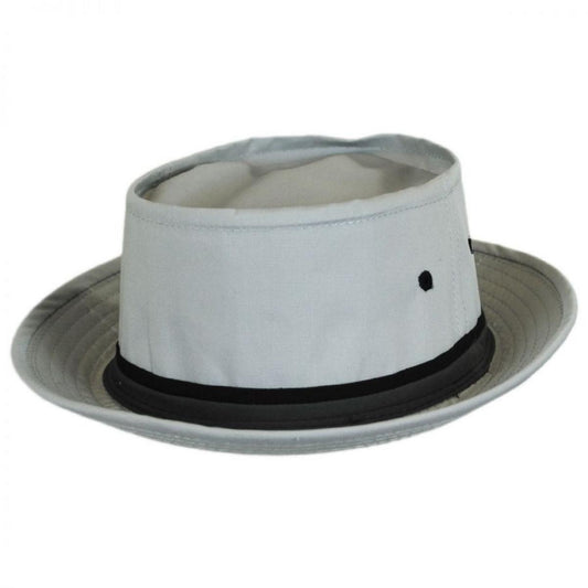 Dorfman Pacific | Classic Roll Up Cotton Bucket Hat | 185102 | lead | GREY