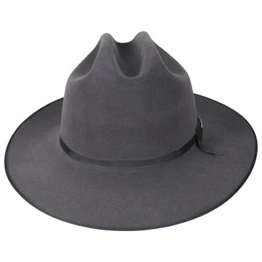 Stetson | Royal Deluxe Open Road Fur Felt Western Hat | 130750 | front | CARIBOU