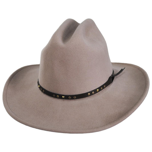 Bailey Western | Chisolm Wool Litefelt Cattlemen Western Hat | 130028 | lead | ROPE