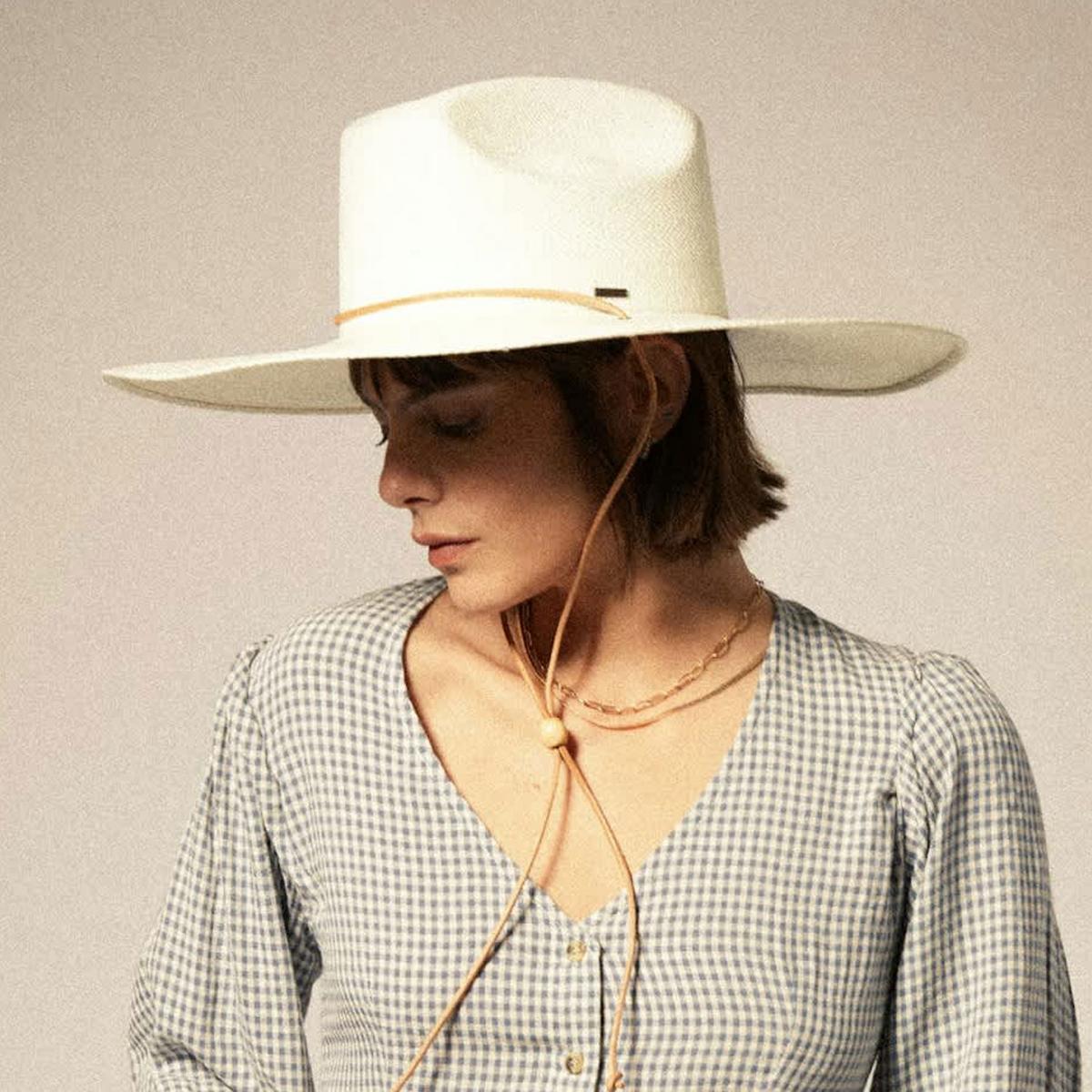 BRIXTON HATS | Marina Panama Straw Lifeguard Hat | 128361 | lsfone | PANAMA WHITE