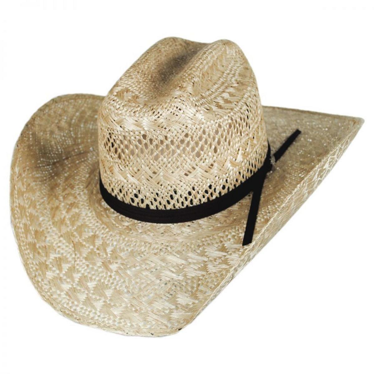 Bailey Western | Kace 10x Sisal Straw Western Hat | 127704 | lead | NATURAL
