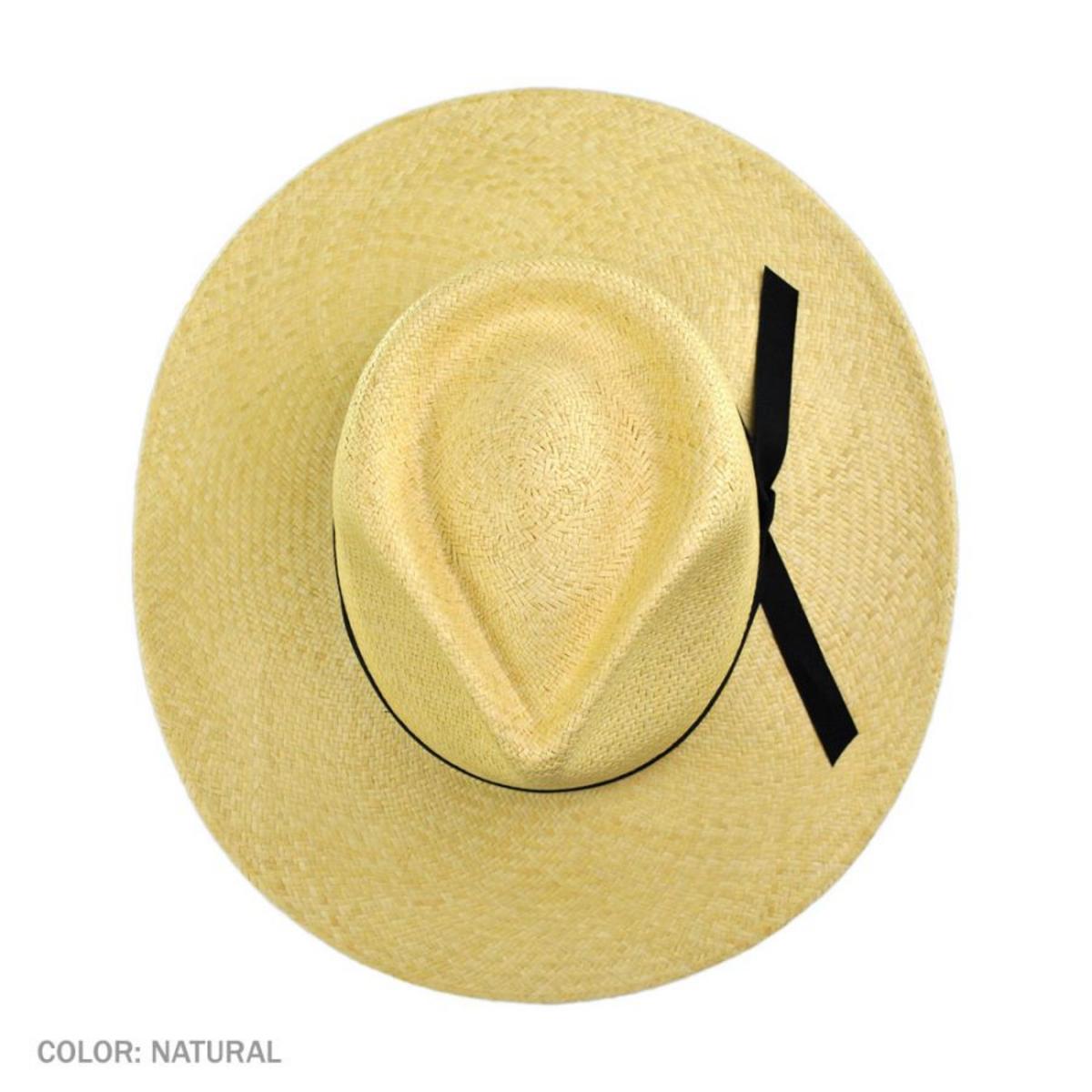 Jaxon Hats | Panama Straw Working Hat | 126434 | top | NATURAL