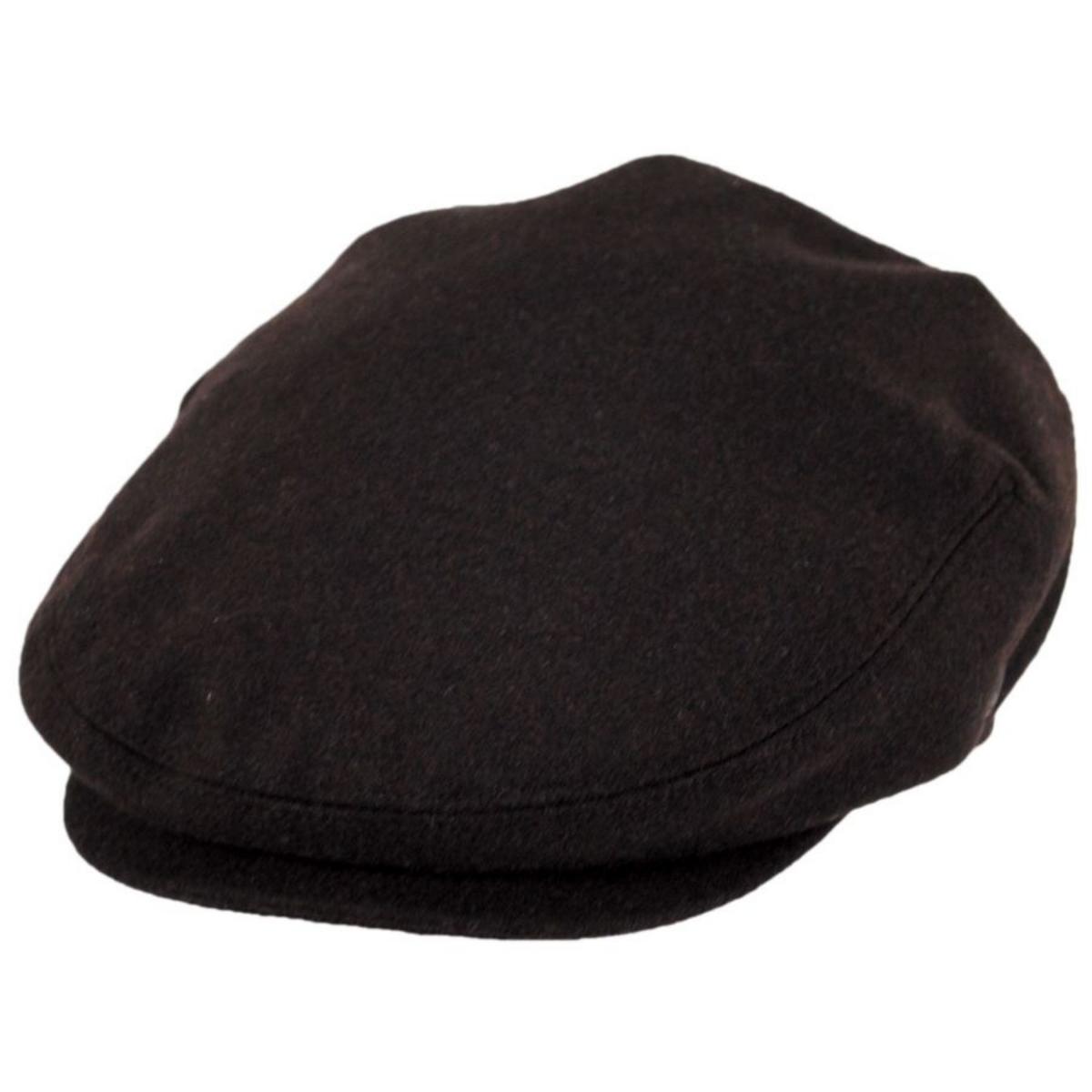 Jaxon Hats | Harlem Wool Blend Ivy Cap | 167733 | lead | CHOCOLATE BROWN