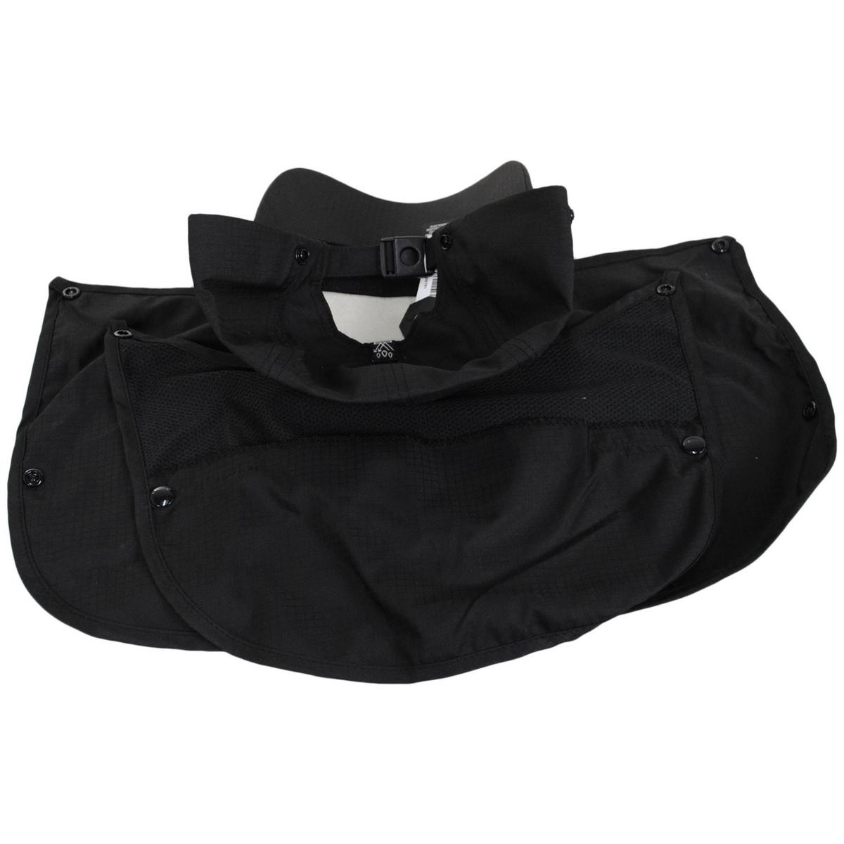 Kangol | Multi-Utility Neck-Flap Mask Strapback Baseball Cap | 201136 | under | BLACK