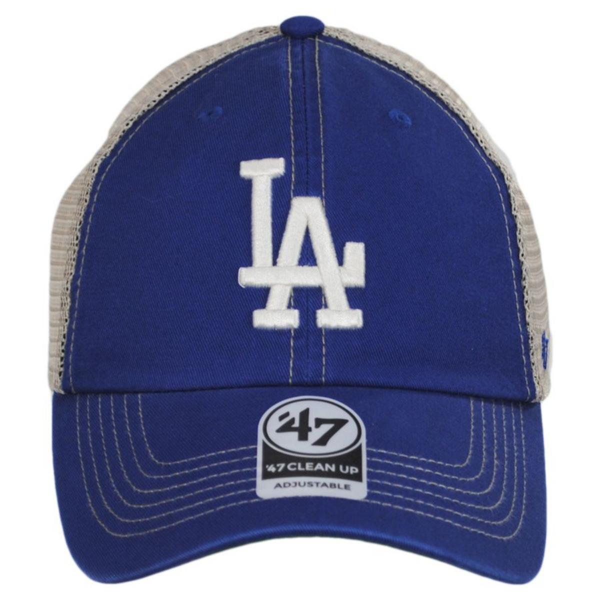 47 Brand | Los Angeles Dodgers Trawler 47 Mesh Clean Up Baseball Cap | 203047 | front | ROYAL