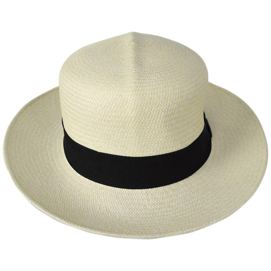 Jaxon Hats | Habana Cuenca Panama Straw Hat | 127105 | front | NATURAL