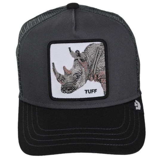 Goorin Bros | Kid's Tuff Mesh Trucker Snapback Baseball Cap | 508940 | front | OIL / VOID