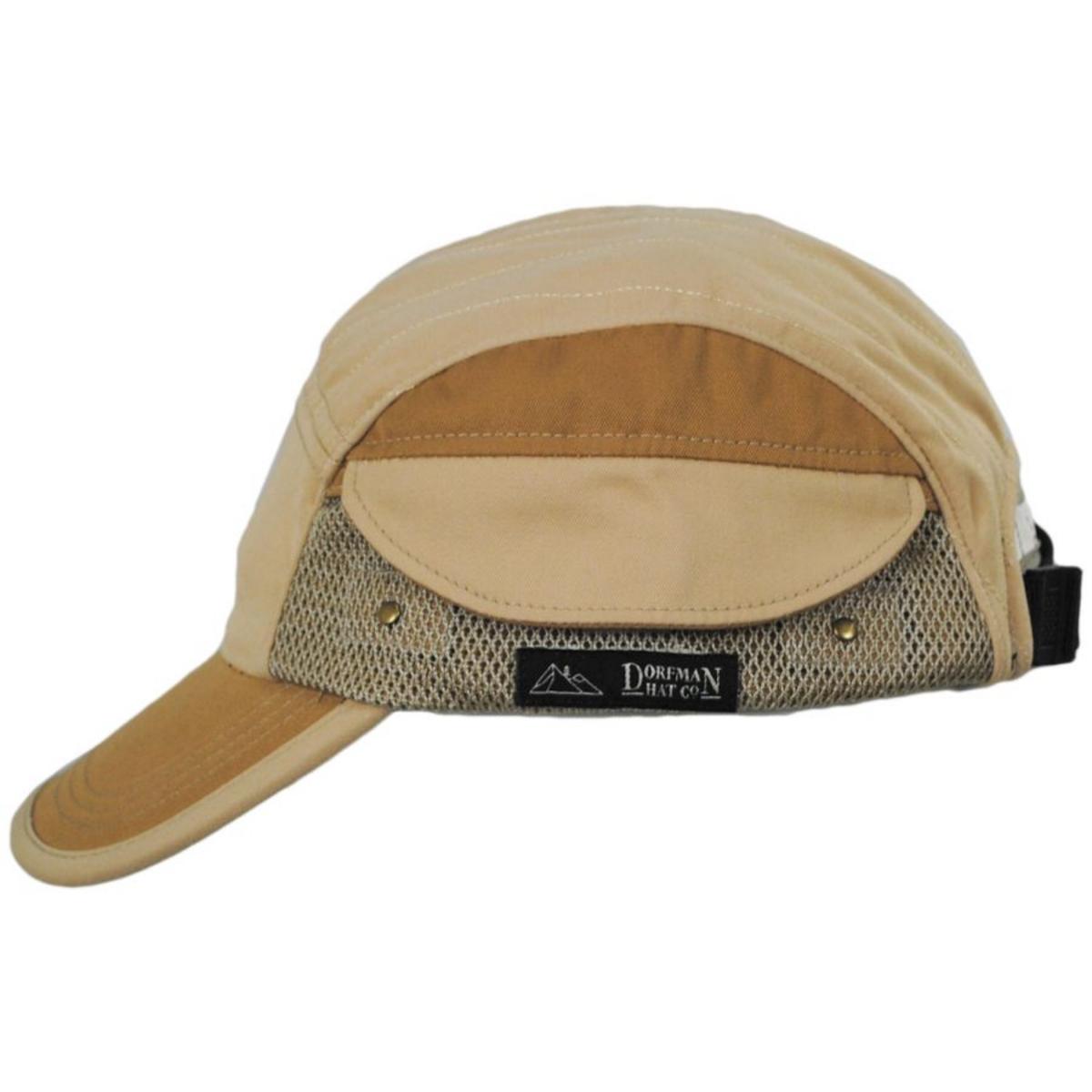 Dorfman Pacific | Squall Waterproof Earflap Ball Cap | 200347 | under | TAN