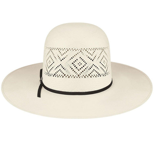 Bailey Western | Hedley 20X Shantung Straw Western Hat | 127918 | front | NATURAL