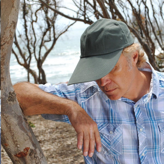 Village Hat Shop | VHS Long Bill Adjustable Baseball Cap | 222440 | lsmtwo | OLIVE