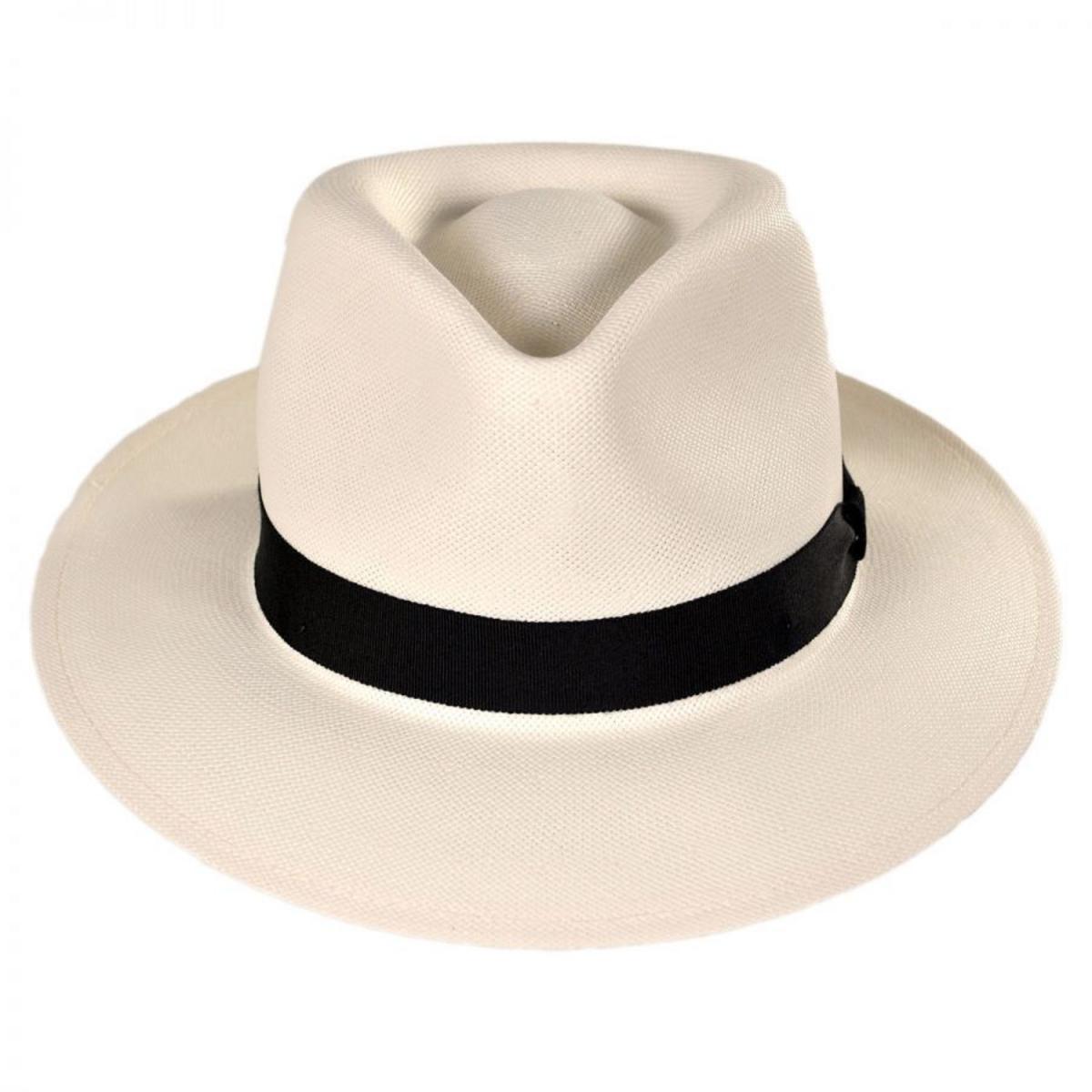 Bailey 1922 | Konrath Shantung LiteStraw Fedora Hat | 127894 | front | NATURAL
