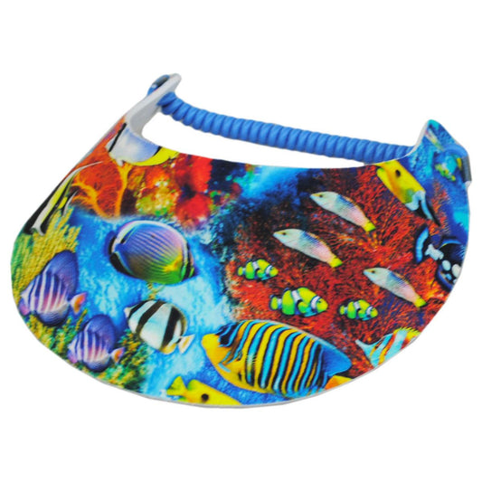 The Incredible Sunvisor | Springlace Ocean Sunvisor | 196364 | lead | MULTI