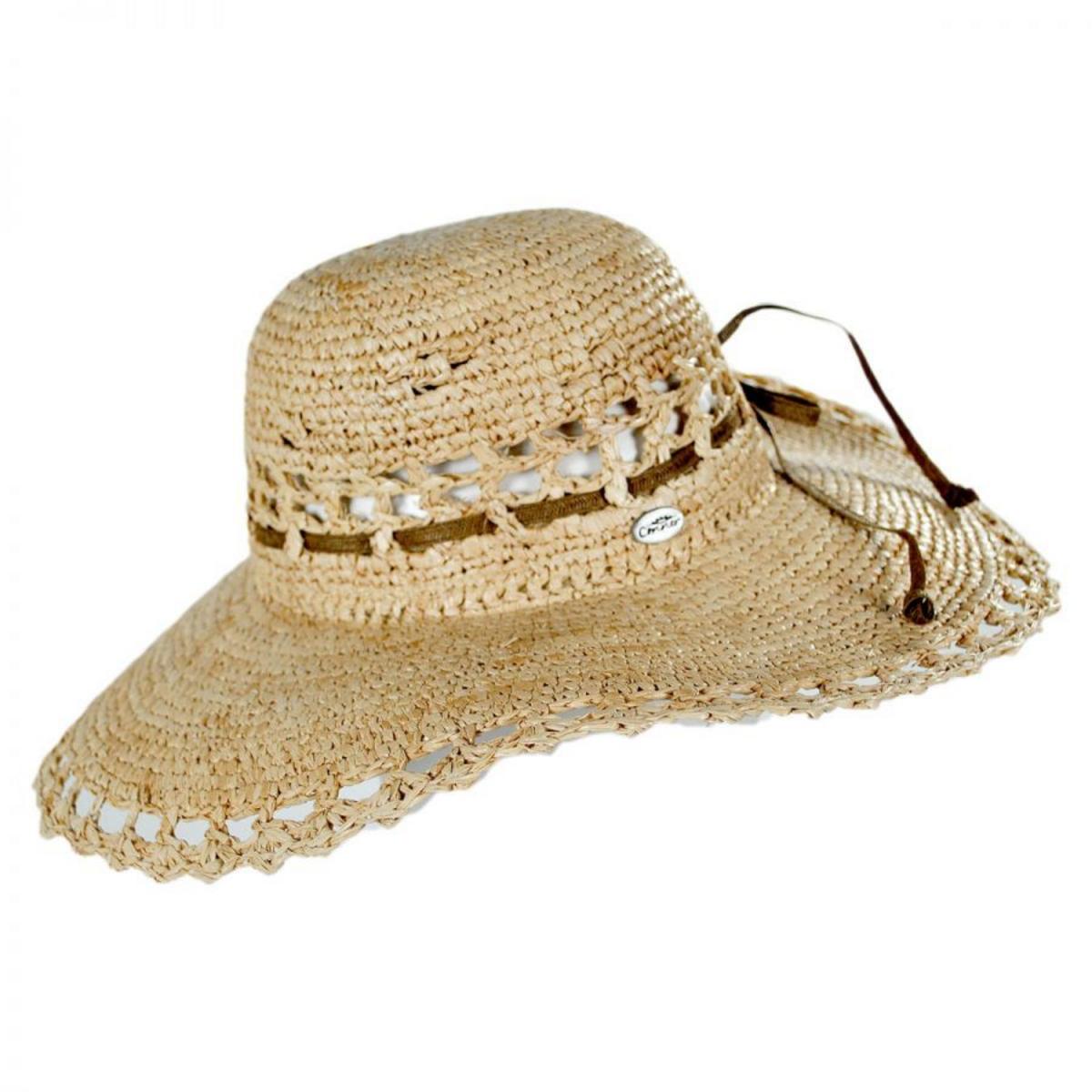 Amy Raffia Straw Sun Hat