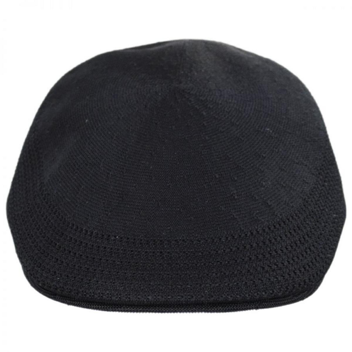 Kangol | Tropic Ventair 507 Ivy Cap | 160812 | front | BLACK