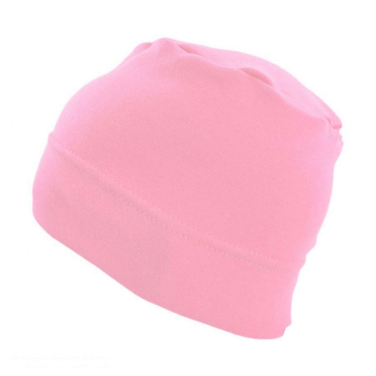 Slumbercap | Cotton Beanie Hat | 500899 | lead | LIGHT PINK