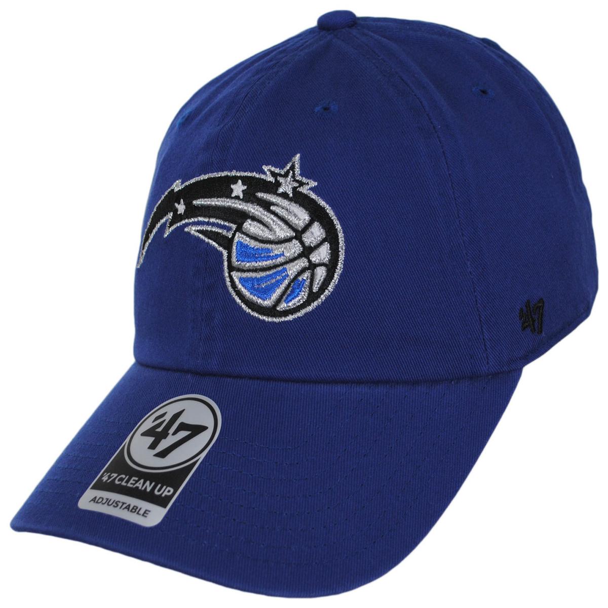 47 Brand | Orlando Magic NBA Clean Up Strapback Baseball Cap Dad Hat | 204160 | lead | ROYAL