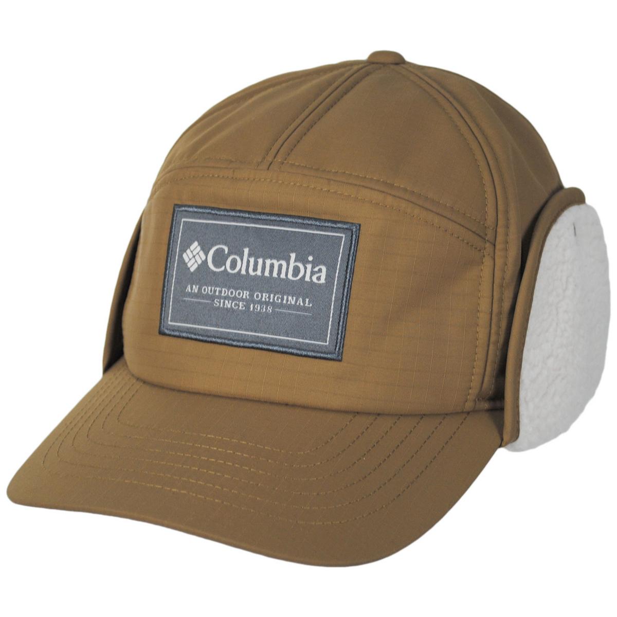 Columbia Sportswear | Landroamer Ear Flap Baseball Cap | 400096 | lead | DELTA DARK STONE