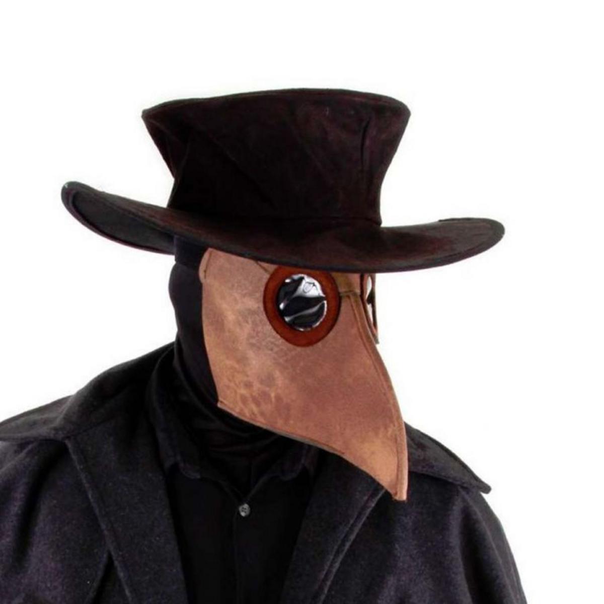 Elope | Steamworks Plague Doctor Accessory Kit | 190312 | lead | BLACK/BROWN
