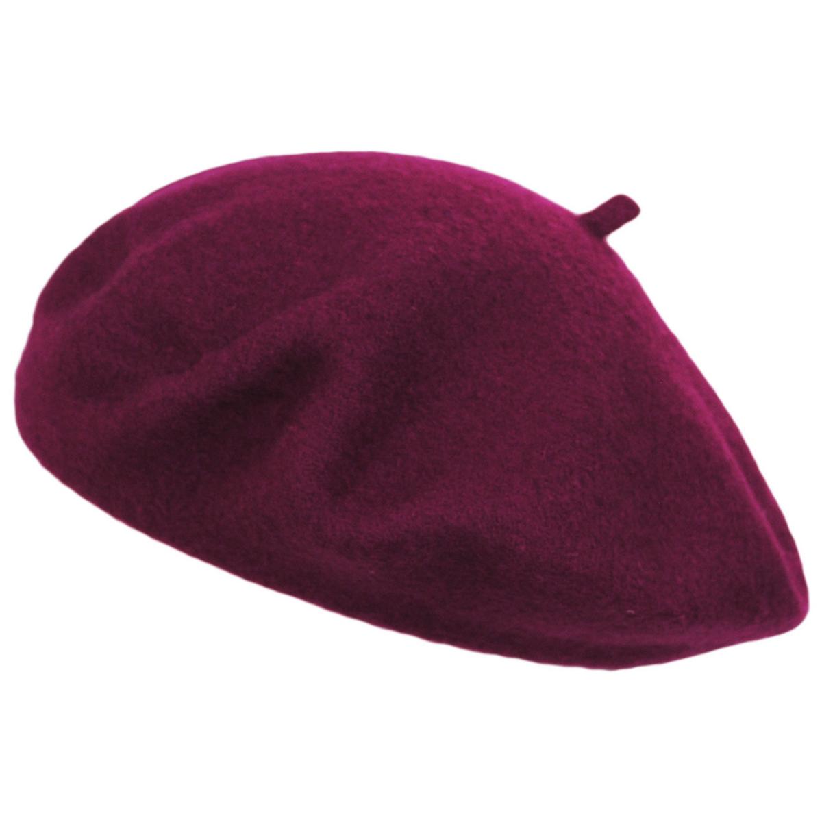 Village Hat Shop | Wholesale Wool Fashion Beret B2B Pre-Pack | B2B152500 | lead | RASPBERRY