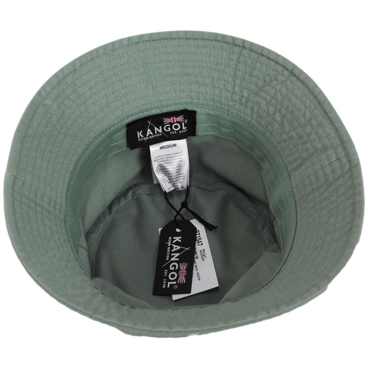 Kangol | Washed Cotton Bucket Hat - Spring Collection | 185701SS | under | SAGE GREEN