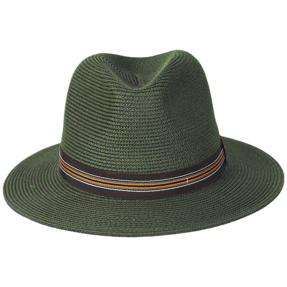 Bailey 1922 | Hester Toyo Straw Blend Fedora Hat | 127849 | front | KELP