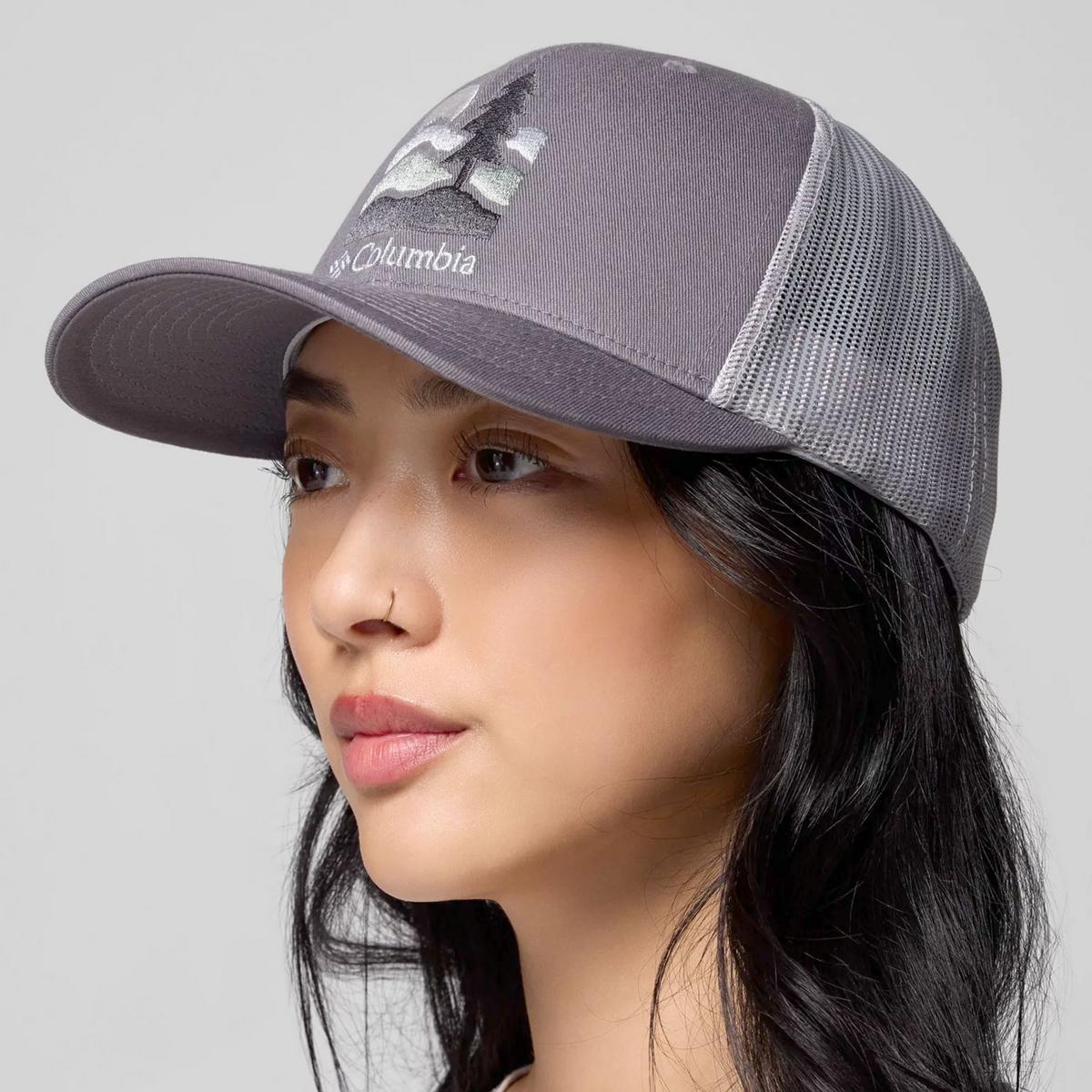 Columbia Sportswear | Get Hiked Mesh Snapback Baseball Cap | 400146 | lsfone | CITY GREY