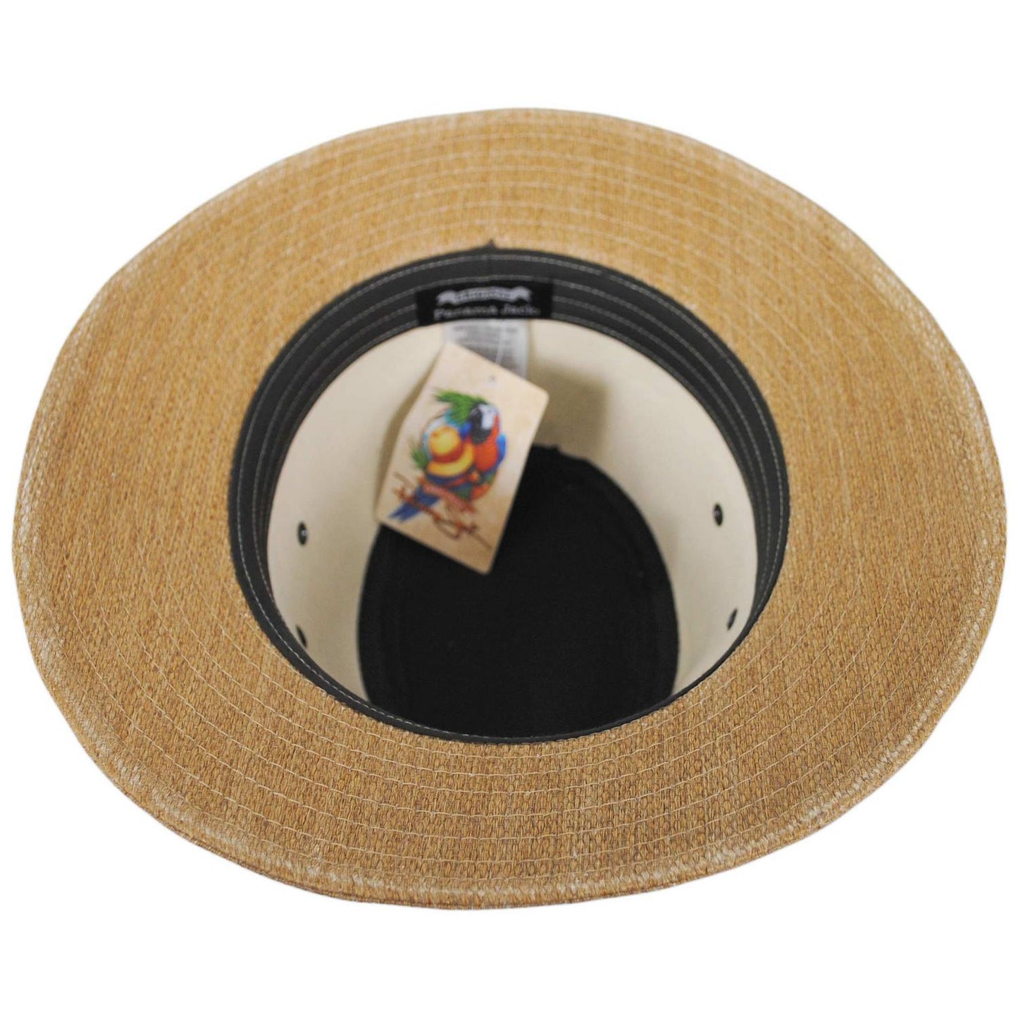 Panama Jack | Tulum Toyo Straw Safari Fedora Hat | 126355 | under | TEA