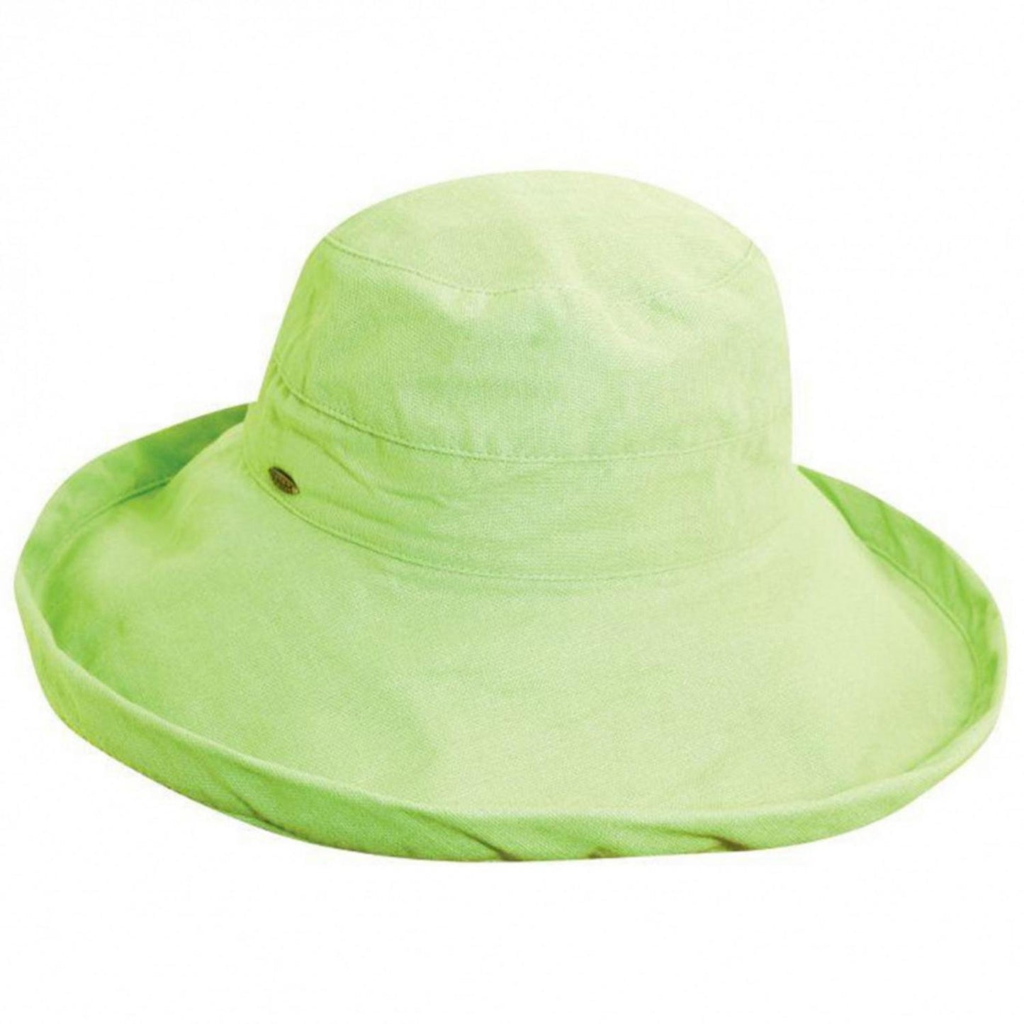 Scala | Lanikai Cotton Sun Hat | 106374 | lead | MINT GREEN