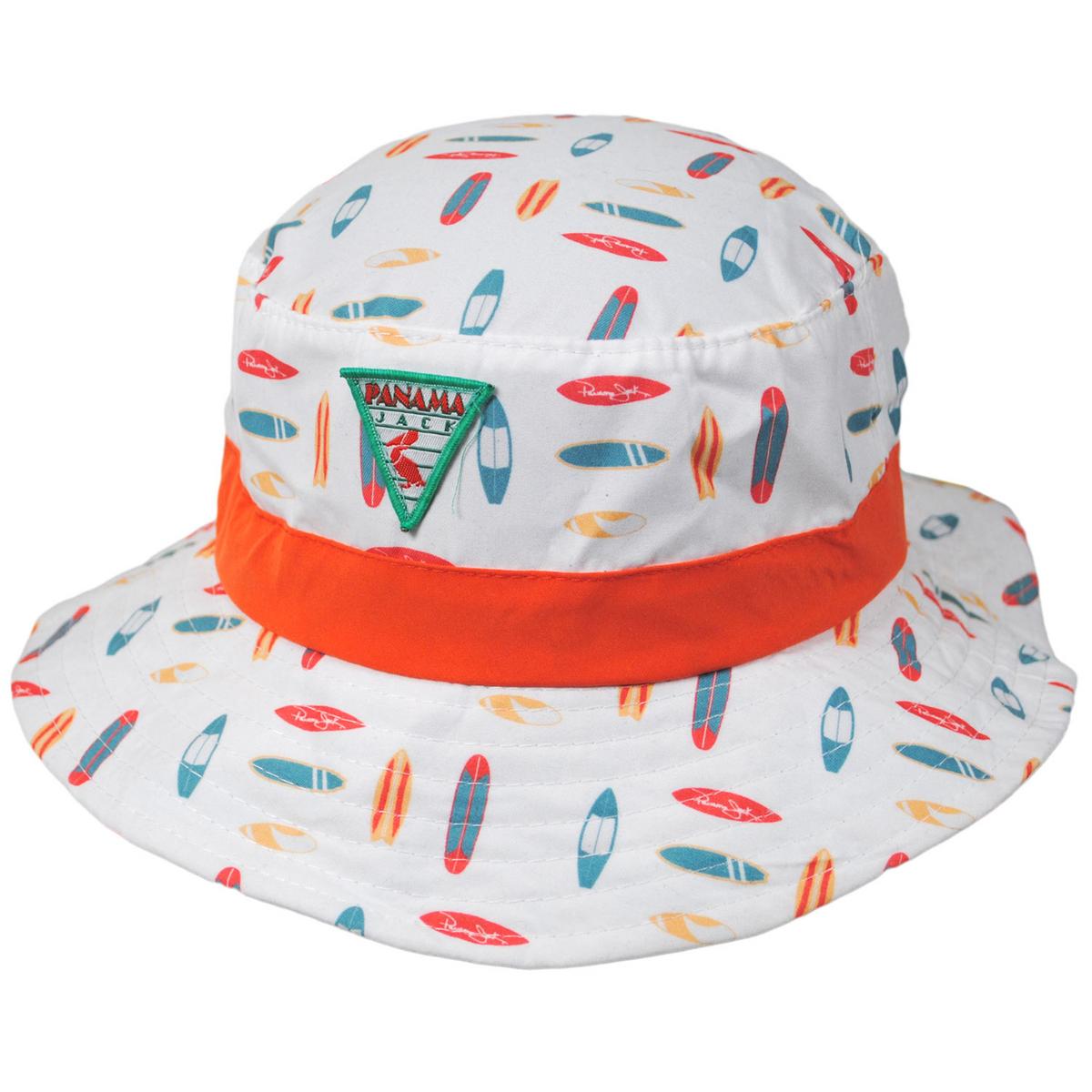 Panama Jack | Kid's Fantasia Surf Bucket Hat | 508204 | lead | CREAM