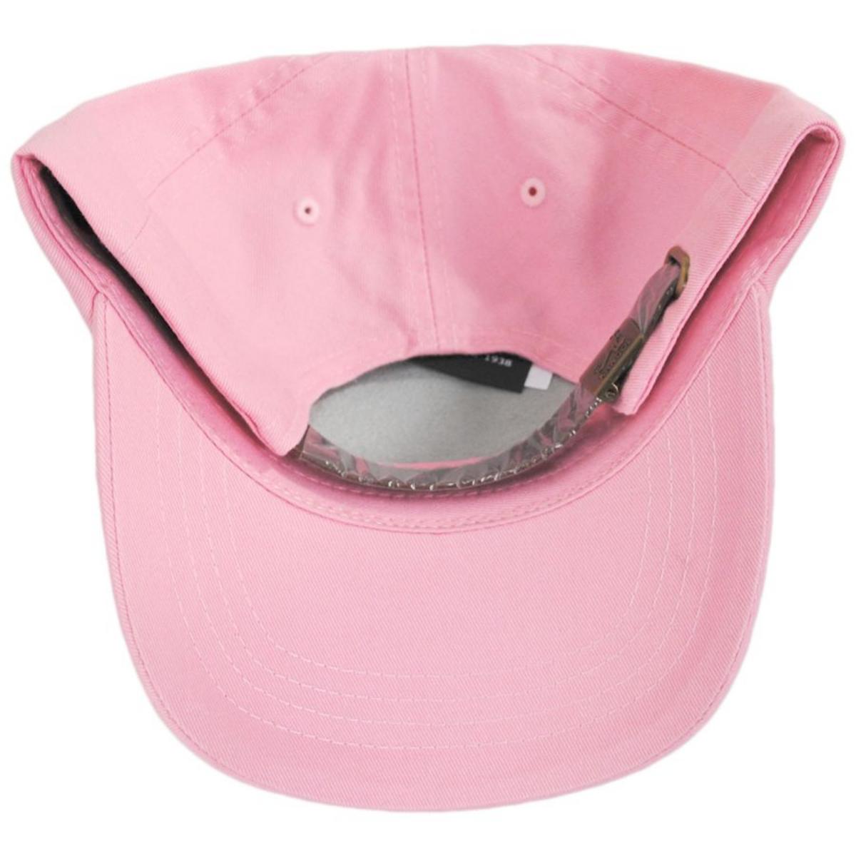 Kangol | Washed Cotton Strapback Baseball Cap Dad Hat - Fashion Colors | 201173A | under | PEPTO