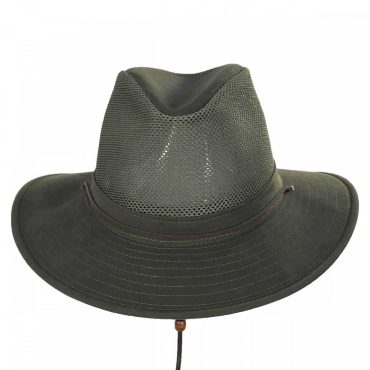 Henschel | Aussie Mesh Hat | 140329 | front | GREEN