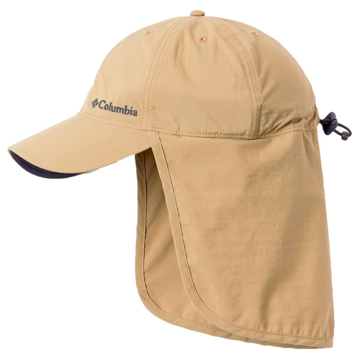 Columbia Sportswear | Schooner Bank Cachalot Neckflap Baseball Cap | 400108 | lead | LIGHT CAMEL