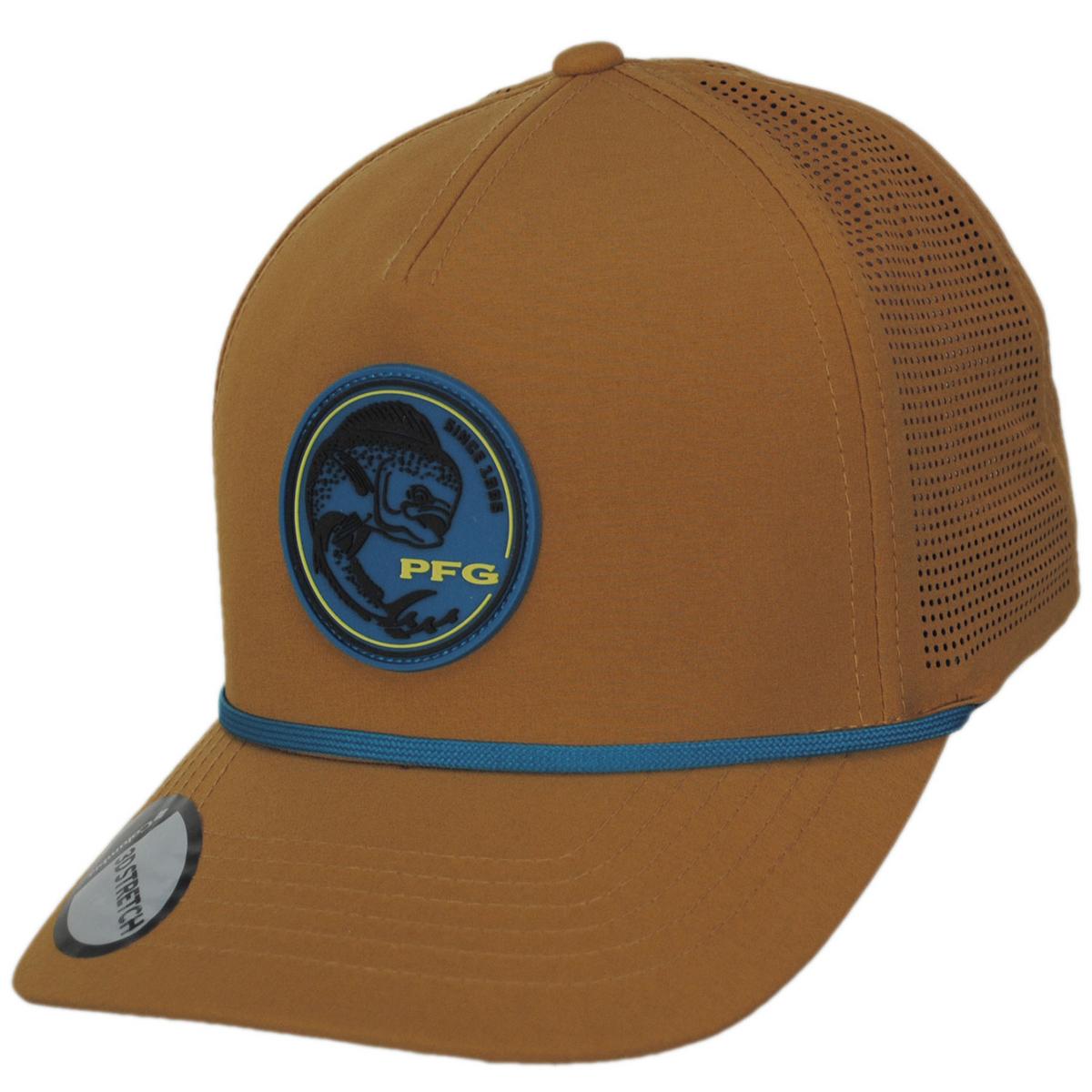 Columbia Sportswear | Tidal Pursuit 3D Stretch Snapback Baseball Cap | 400088 | lead | MAPLE SUGAR