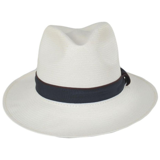 Bailey 1922 | Relik Shantung Straw Fedora Hat | 127770 | front | NATURAL