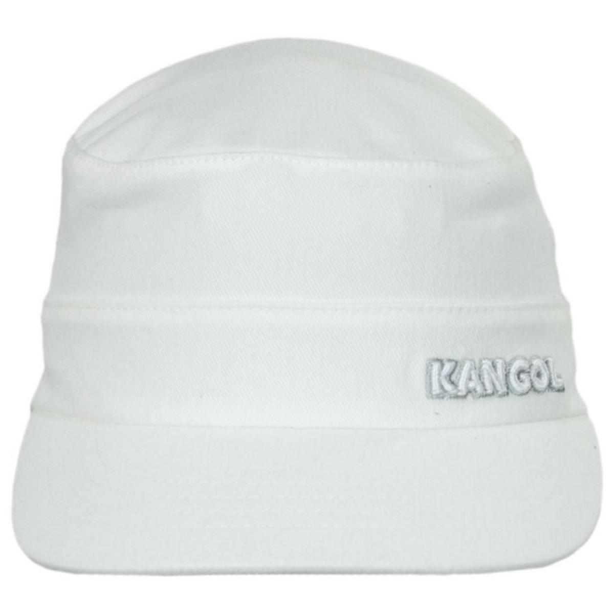 Kangol | Flexfit Cotton Twill Army Cap | 201110 | front | WHITE