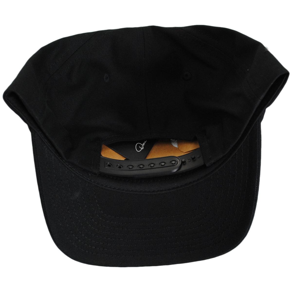BRIXTON HATS | Dragway MP Cotton Snapback Baseball Cap | 201838 | under | BLACK